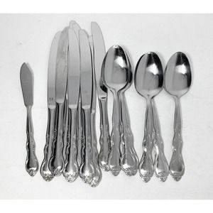 Towle Supreme ROMANCE, 15-Piece Stainless 18/0 Flatware Set, Glossy Korea